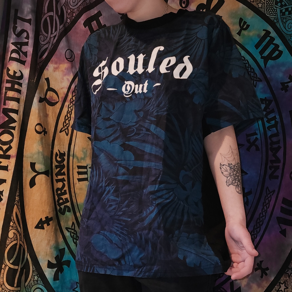 Souled Out Blue Graphic T-Shirt